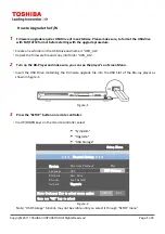 Preview for 1 page of Toshiba BDX1100KE How To Upgrade