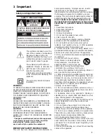 Предварительный просмотр 3 страницы Toshiba BDX1200 Owner'S Manual