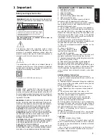 Preview for 3 page of Toshiba BDX1200KU Owner'S Manual