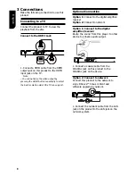 Предварительный просмотр 8 страницы Toshiba BDX1250KB Owner'S Manual