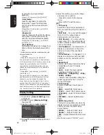 Preview for 20 page of Toshiba BDX1300KE Owner'S Manual