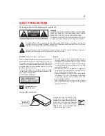 Preview for 3 page of Toshiba BDX2400KC User Manual