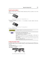 Preview for 13 page of Toshiba BDX2400KC User Manual