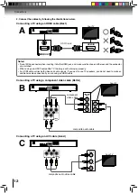 Предварительный просмотр 12 страницы Toshiba BDX2500 Owner'S Manual