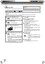 Предварительный просмотр 20 страницы Toshiba BDX2500 Owner'S Manual