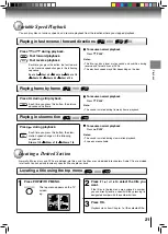 Предварительный просмотр 21 страницы Toshiba BDX2500 Owner'S Manual