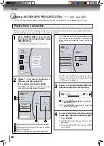 Предварительный просмотр 26 страницы Toshiba BDX2500 Owner'S Manual