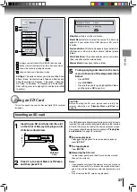 Предварительный просмотр 27 страницы Toshiba BDX2500 Owner'S Manual