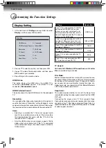 Предварительный просмотр 30 страницы Toshiba BDX2500 Owner'S Manual