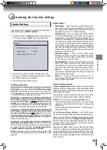 Предварительный просмотр 31 страницы Toshiba BDX2500 Owner'S Manual