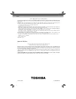 Предварительный просмотр 62 страницы Toshiba BDX3000KC Owner'S Manual