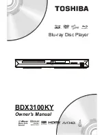 Toshiba BDX3100KY Owner'S Manual предпросмотр