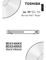 Toshiba BDX4400KE Owner'S Manual preview