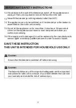 Preview for 3 page of Toshiba BL-60PHNMY User Manual