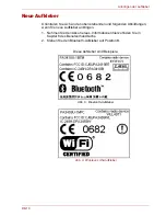 Preview for 20 page of Toshiba Bluetooth Module Installation Manual