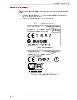 Preview for 32 page of Toshiba Bluetooth Module Installation Manual