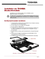 Preview for 33 page of Toshiba Bluetooth Module Installation Manual