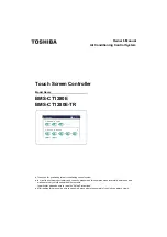 Предварительный просмотр 1 страницы Toshiba BMS-CT1280E Owner'S Manual