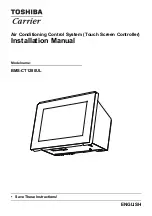 Preview for 57 page of Toshiba BMS-CT1280UL Manual