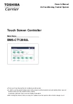 Preview for 77 page of Toshiba BMS-CT1280UL Manual