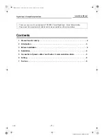 Preview for 2 page of Toshiba BMS-IFDD03UL Installation Manual