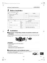 Preview for 5 page of Toshiba BMS-IFDD03UL Installation Manual