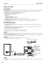 Preview for 2 page of Toshiba BMS-IFMB0AWR-E Installation Manual