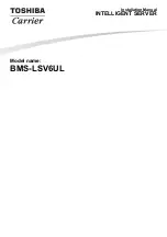 Preview for 1 page of Toshiba BMS-LSV6UL Installation Manual