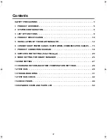 Preview for 2 page of Toshiba BMS-SM1280HTLE Service Manual