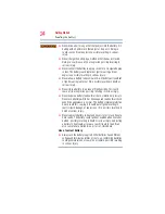 Preview for 24 page of Toshiba BW10 - S User Manual