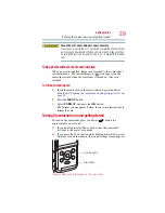 Preview for 29 page of Toshiba BW10 - S User Manual