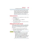 Preview for 33 page of Toshiba BW10 - S User Manual