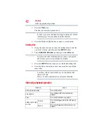 Preview for 42 page of Toshiba BW10 - S User Manual