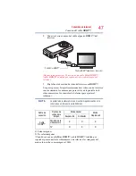 Preview for 105 page of Toshiba BW10 - S User Manual