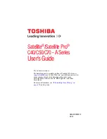 Preview for 1 page of Toshiba C55D-A5175 User Manual