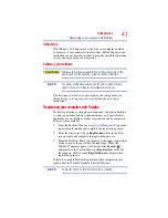 Preview for 41 page of Toshiba C55D-A5175 User Manual