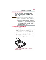 Preview for 61 page of Toshiba C645-SP4142L (Spanish) Manual Del Hardware