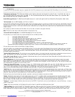 Preview for 3 page of Toshiba C650-BT4N13 Specifications