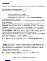 Preview for 3 page of Toshiba C650D-ST4N01 Specifications