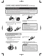 Preview for 13 page of Toshiba CAF-G5I Instruction Manual