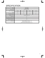 Preview for 15 page of Toshiba CAF-G5I Instruction Manual