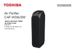 Toshiba CAF-W36USW Owner'S Manual preview
