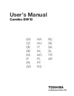 Toshiba Camileo BW10 User Manual preview