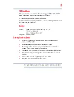 Preview for 3 page of Toshiba CAMILEO CLIP User Manual