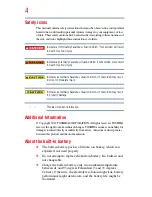 Preview for 4 page of Toshiba CAMILEO CLIP User Manual