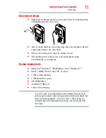 Preview for 11 page of Toshiba CAMILEO CLIP User Manual