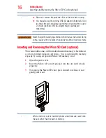 Preview for 16 page of Toshiba CAMILEO CLIP User Manual