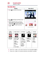 Preview for 28 page of Toshiba CAMILEO CLIP User Manual