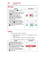 Preview for 34 page of Toshiba CAMILEO CLIP User Manual