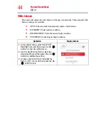 Preview for 44 page of Toshiba CAMILEO CLIP User Manual